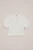 WE Fashion – Meisjes blouse met structuur – Regular fit – Gebroken wit – Katoen –