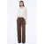 Modström wide leg jeans met ceintuur – bruin