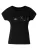 KOROSHI Shirt  zwart / zilver