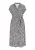Gaya Blousejurk  zwart / wit