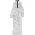 Biba Loungewear-set voor dames met zebraprint en fleece en een trechterhals (Wit, Zwart)