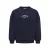 KIDS ONLY GIRL oversized gebreide sweater met backprint – donkerblauw