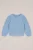 WE Fashion – Meisjes T-shirt – Regular fit – Lichtblauw – Katoen –