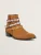 MAD TIGERS Boots ‘SNAKE BUCKLE’  cognac