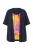 Ulla Popken Shirt  marine / geel / oranje / pink