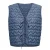 ONLY CARMAKOMA gilet met hartjes medium blue denim quilted