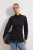 Trendyol Modest Dames Zwart Effen Lang Getailleerd Modest Overhemden