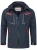 Arctic Seven Functionele jas  navy / antraciet / knalrood