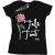 Li-cense Disney dames tale as old as time rose katoenen t-shirt