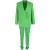Alexander McQueen double-breasted blazer met bijpassende broek in groene wol
