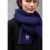 Street One Studio Dames Sjaal met badge in Blauw
