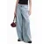 Desigual wide leg jeans met borduursels – lichtblauw