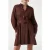 GUESS Marciano By  Greta Ls Chemisier Dress Cioccolata