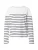LEVI’S ® Trui ‘Marin Striped Top’  zwart / wit