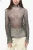 MM1 MM10 Turtleneck zijden lichtgewicht trui in grijs