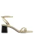 Mango sandalettes goud