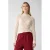 Shoeby top ecru met parels