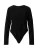Misspap Shirt body  zwart