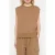 10DAYS Sleeveless Sweater Cedar Brown