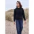 Corduroy shirt met lange mouwen en capuchon
