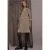 Street One Dames Corduroy jurk in effen kleur in Bruin