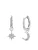 Lucardi Oorbellen  zilver