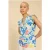 White Stuff Tea Woven Frill Top White Printed