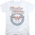 Wonder Woman T-shirt voor dames met vervaagde print en getailleerde pasvorm (Wit)