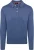 NZA Longsleeve Knitted Polo Blauw
