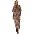 Tramontana Dress print browns