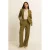 Expresso flared broek – olijfgroen