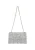 faina Schoudertas  zilver / transparant