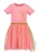 BLUE SEVEN Jurk  goud / rosa
