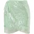 TRENDYOLMİLLA Dames Groen Effen Extra Kort / Super Mini Overslag Rokken