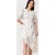 AllSaints Serene Dress Laci Ecru White