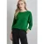Street One Dames Shirt met een fijne textuur in Groen