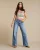 Red Button Claudette Slanted Seam Srb4907 Regular Fit Lightblue-l33