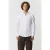 Calvin Klein Linen Solid Slim Shirt White
