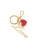 Love Moschino Sleutelhanger  goud / rood