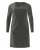 KAFFE CURVE Jurk ‘KCriana’  zilver