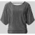 Apricot Glanzend T-shirt met ronde hals