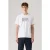 Levi’s Ss Relaxed Fit Tee Distressed Serif 3 Wh
