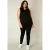 Base Level Curvy Lange top Yasmina Modellerende boord bij de zoom