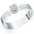 Rafaela Donata Ring  zilver / transparant
