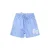 Retour Jeans relaxed regular waist gestreepte casual short lichtblauw
