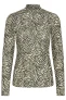 Ichi Longsleeve Lava Multi dames
