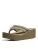 Bershka Teenslipper  kaki