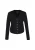 faina Gebreid vest  zwart