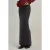 Elastische Taille Zachte Textuur Rok met Splits