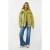EsQualo Jacket Bonded Suede Fake Fur Leaf Green